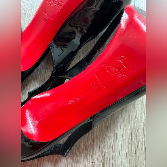 Louboutin size 40 - Hot Chick Sling Alta - Picture 12 of 17